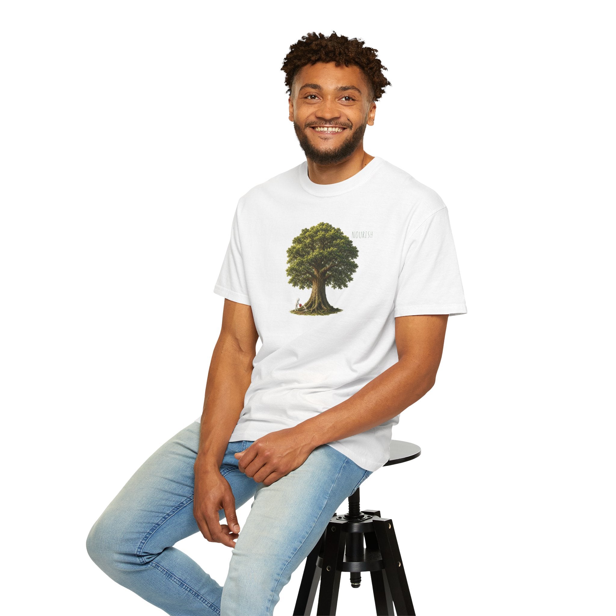 Tree of Life T‑Shirt — Vintage Illustrated Oak Tree Graphic Tee