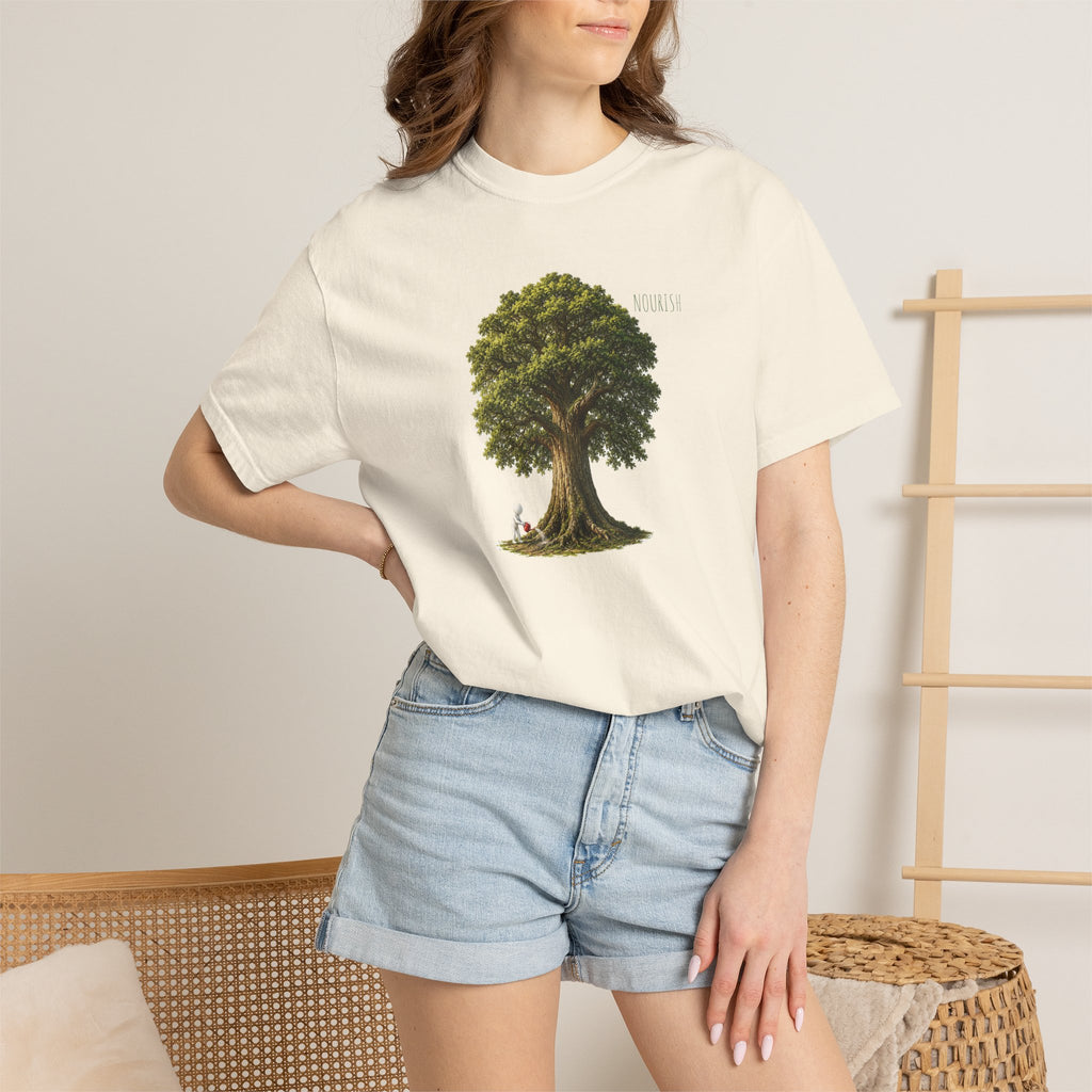 Tree of Life T‑Shirt — Vintage Illustrated Oak Tree Graphic Tee