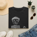 Sketchy Surreal Face T-Shirt — Abstract Line Art Illustration