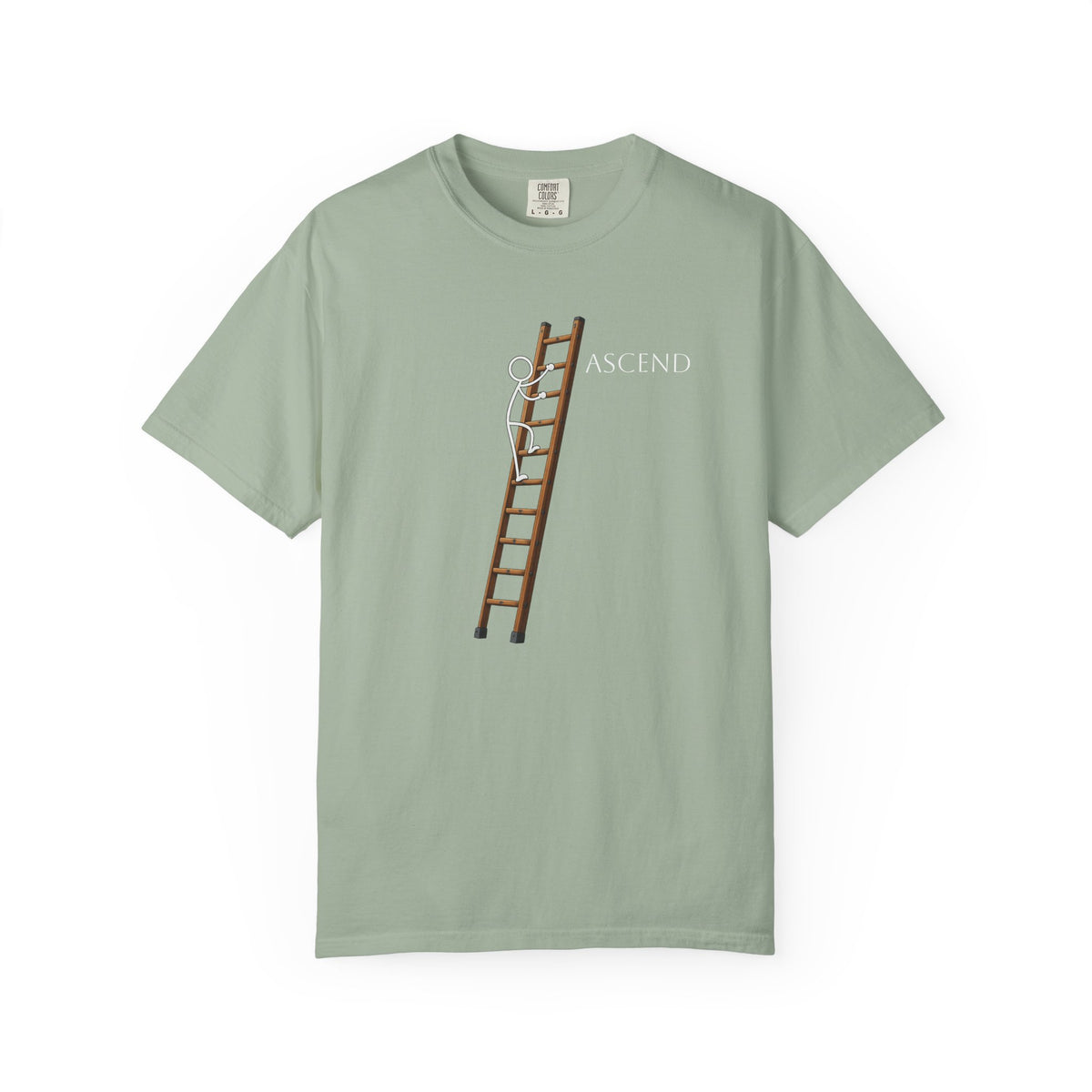 Ascend Ladder Graphic T-Shirt — Motivational Climbing Tee