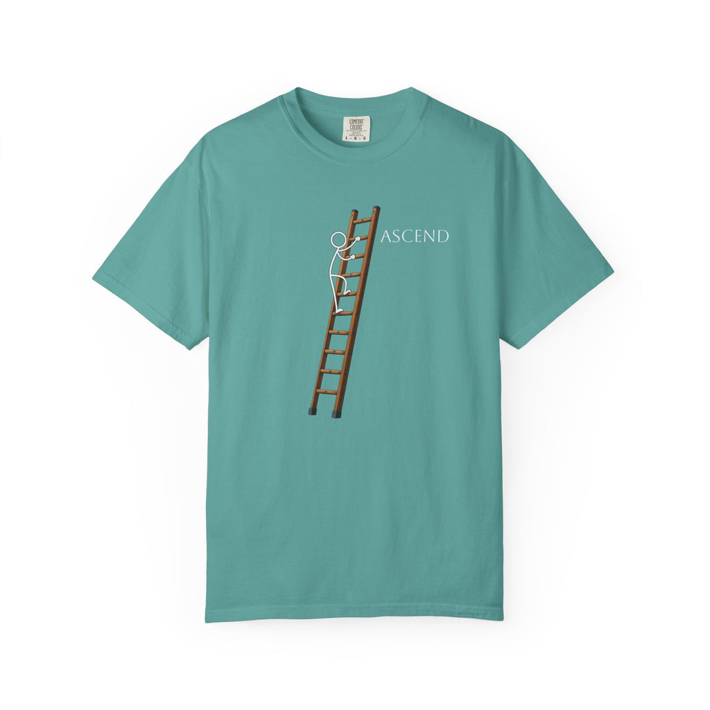 Ascend Ladder Graphic T-Shirt — Motivational Climbing Tee